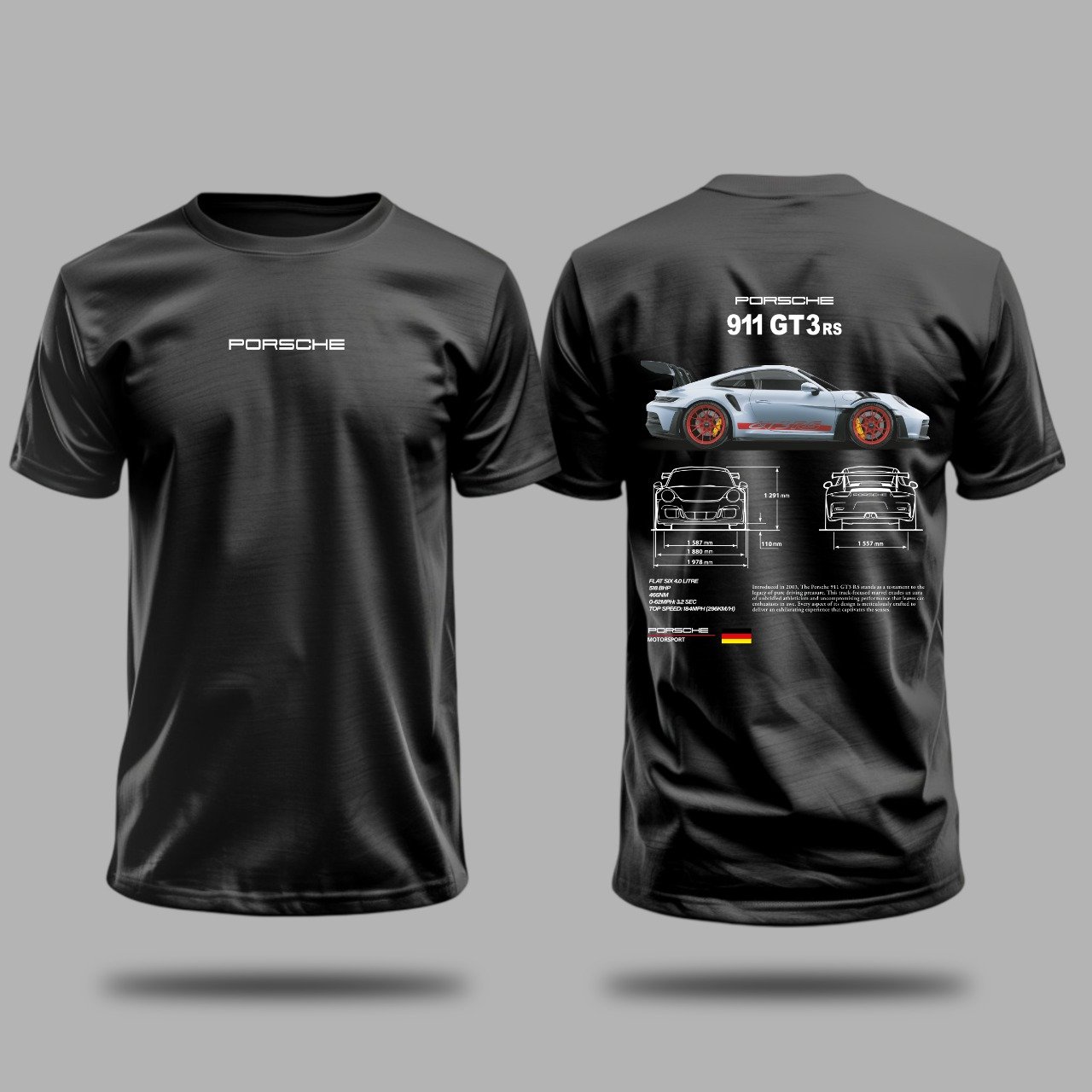 Playera para caballero porsche